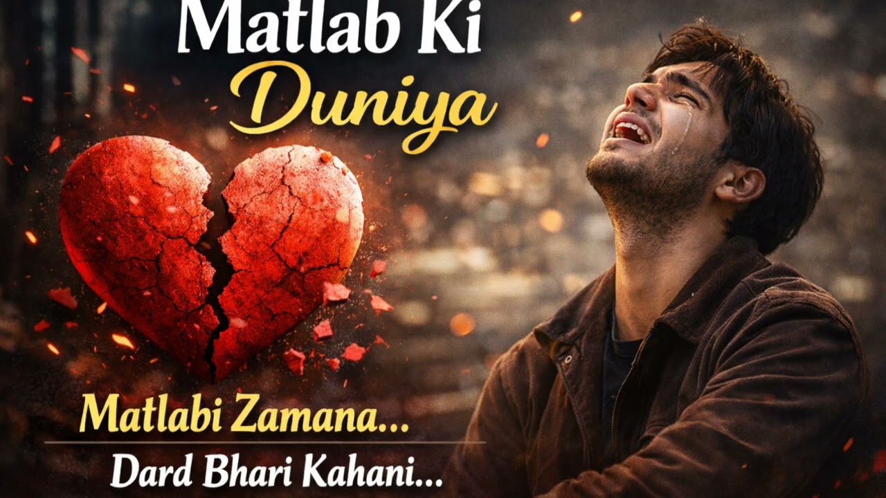 💔 Matlab Ki Duniya | Sad Heart Touching Song | Broken Heart Song | Suraj Vibes Music
