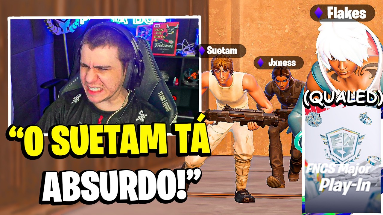 Pulga analisa *a volta* do Flakes, Suetam e Jxness na FNCS!