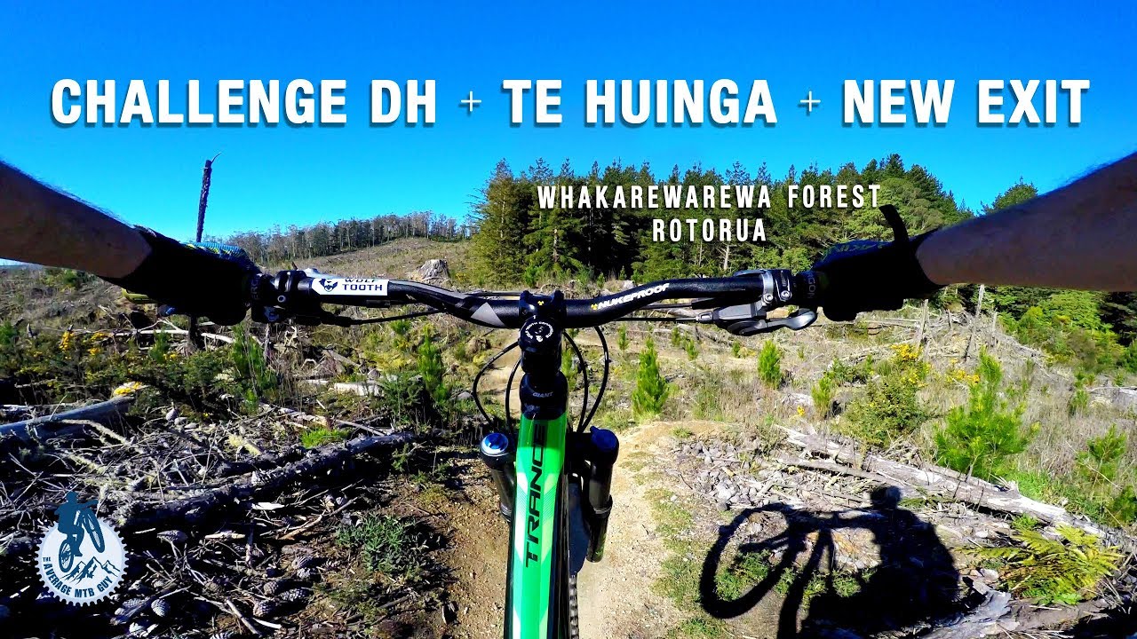 Challenge DH, Te Huinga & New Exit  ||  Whakarewarewa Forest, Rotorua  [Ep#54]