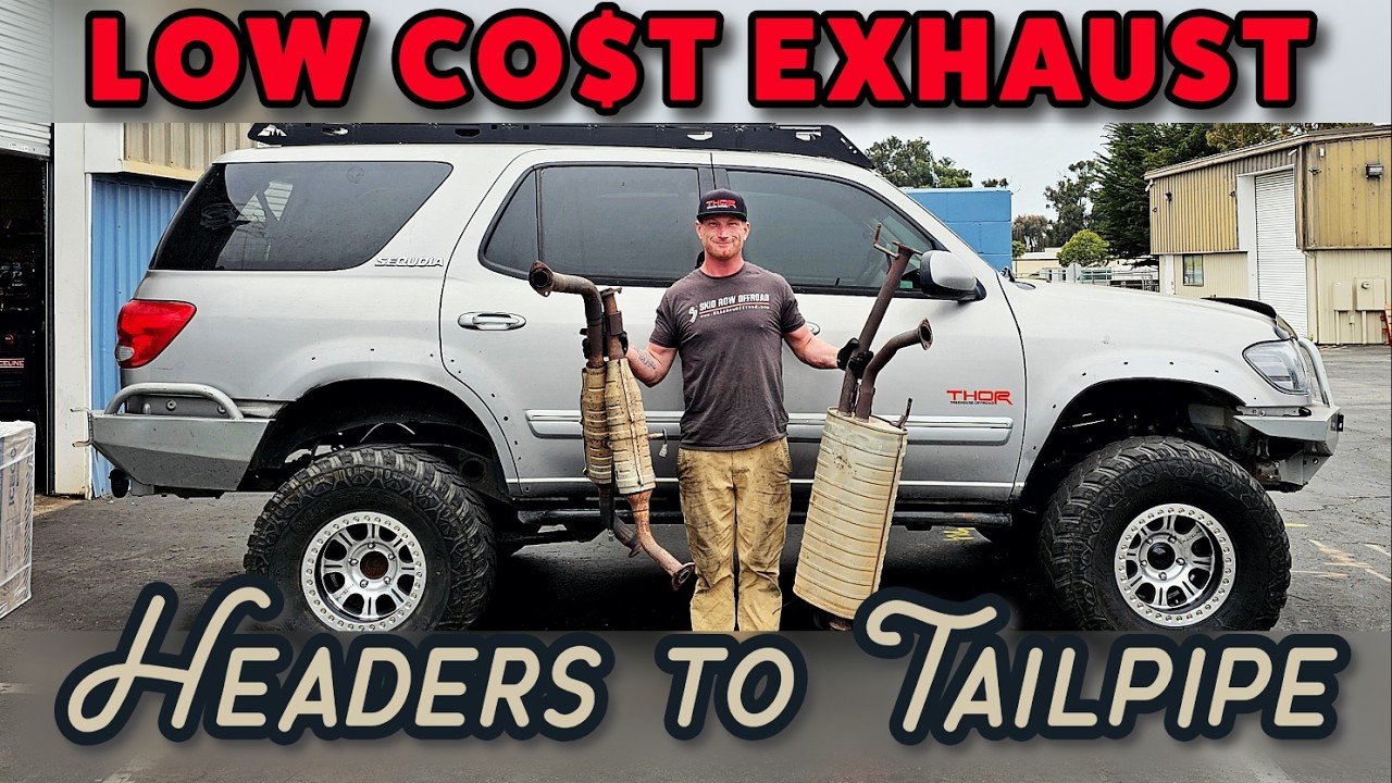 Sequoia/Tundra 4.7 V8 Exhaust Build // Flashark  DynoVox Spelab