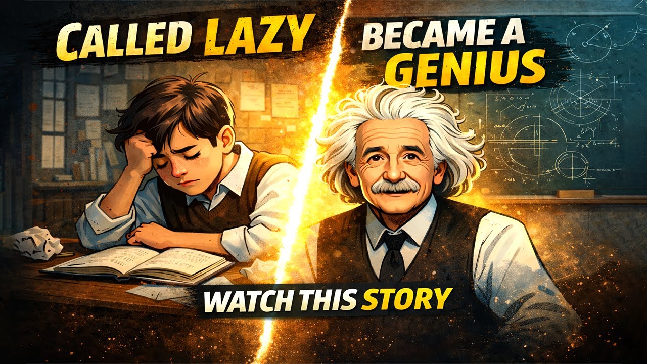 Lazy Student Who Changed the World | Albert Einstein’s Untold Story