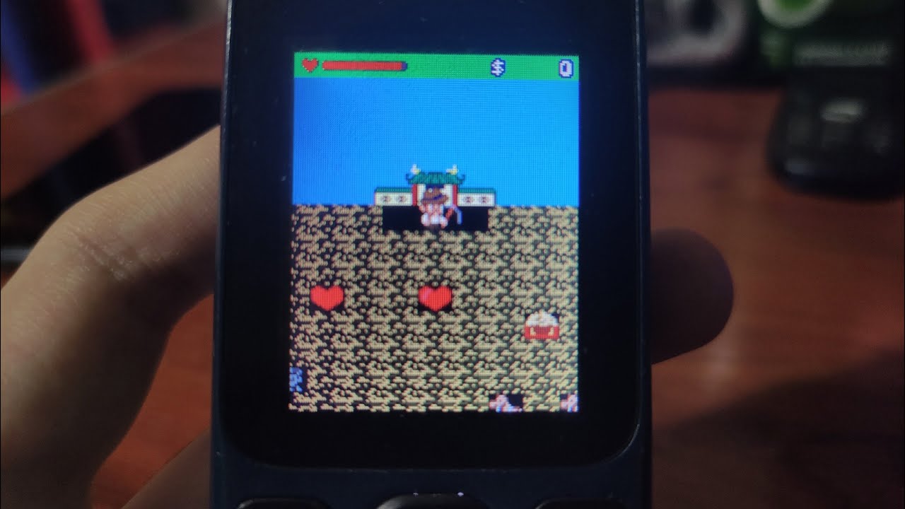 Играем в игру Forbidden Treasures на Nokia 100