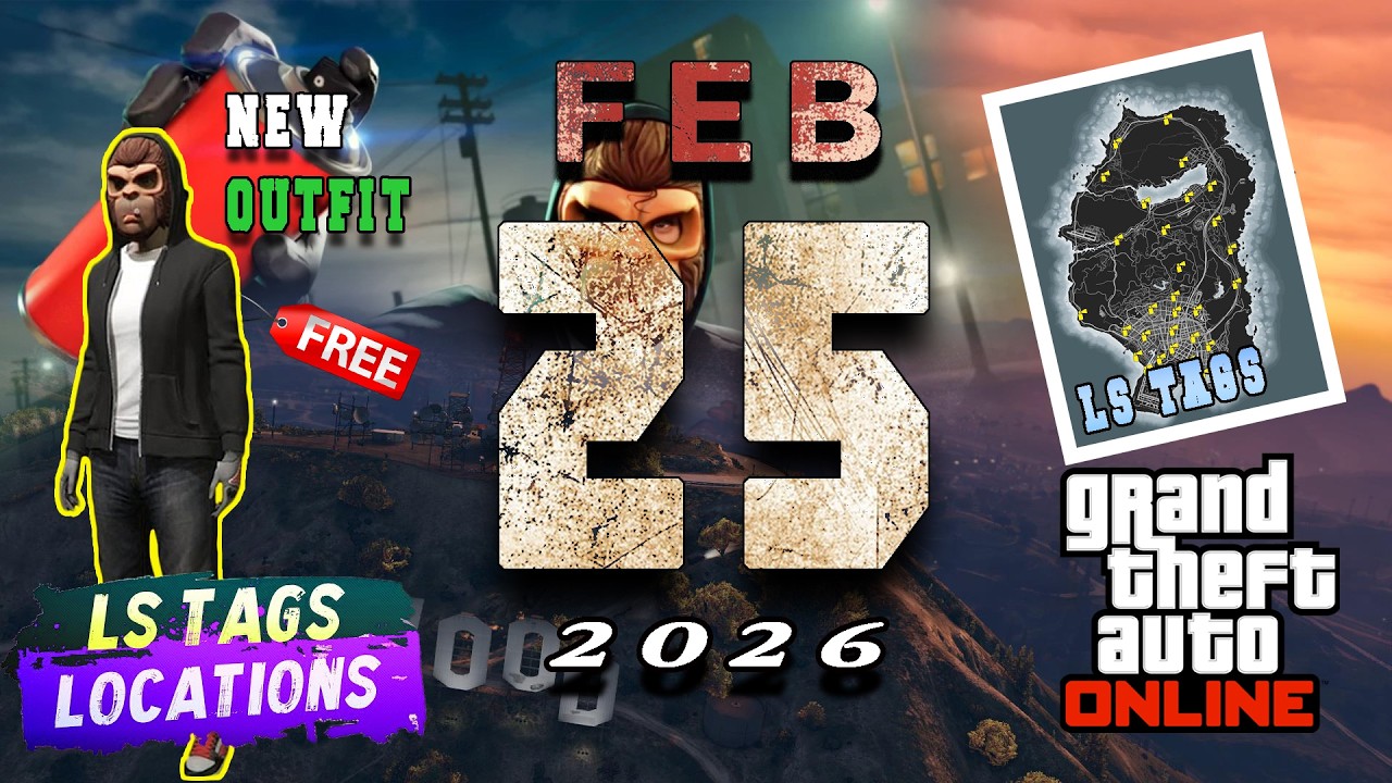 LS Tags Locations [February 25th] GTA Online 2026!!!