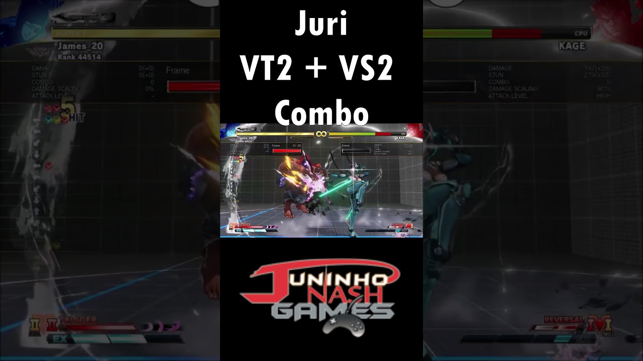 Juri VS2 + VT2 Combo #Shorts