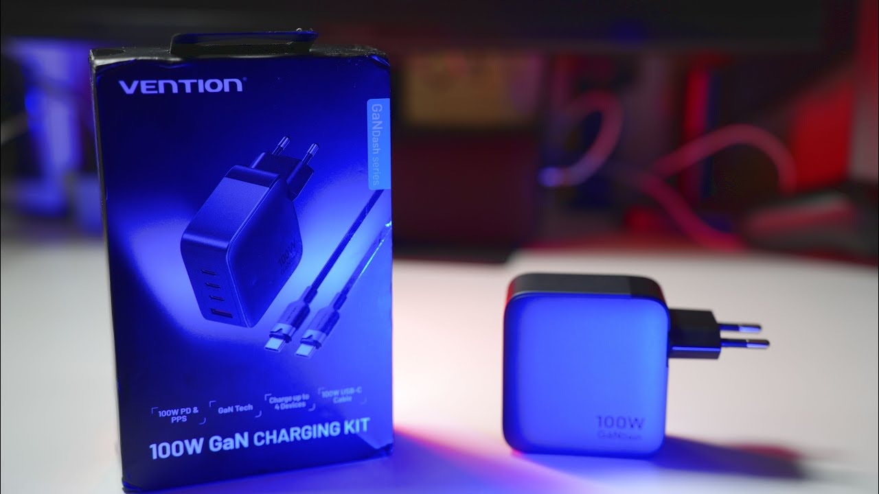 Vention 100W Gan-зарядка | Самые доступные 100 Ватт