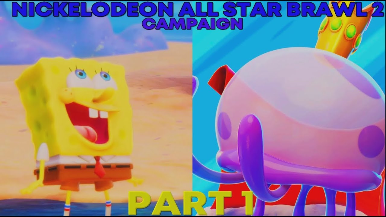 nickelodeon all-star brawl 2 campaign part 1 PS5