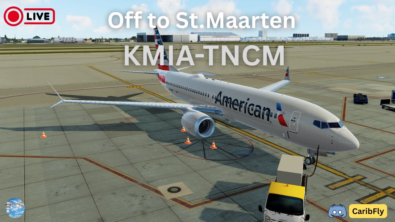3rd times the CHARM! Flying the Ifly 737 American Airlines |Miami Int.l to Princess Juliana