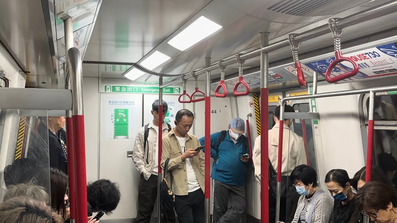 【慳電段梗係唔玩460】 港鐵荃灣綫M-train A243/A244 美孚至旺角 (異線車)