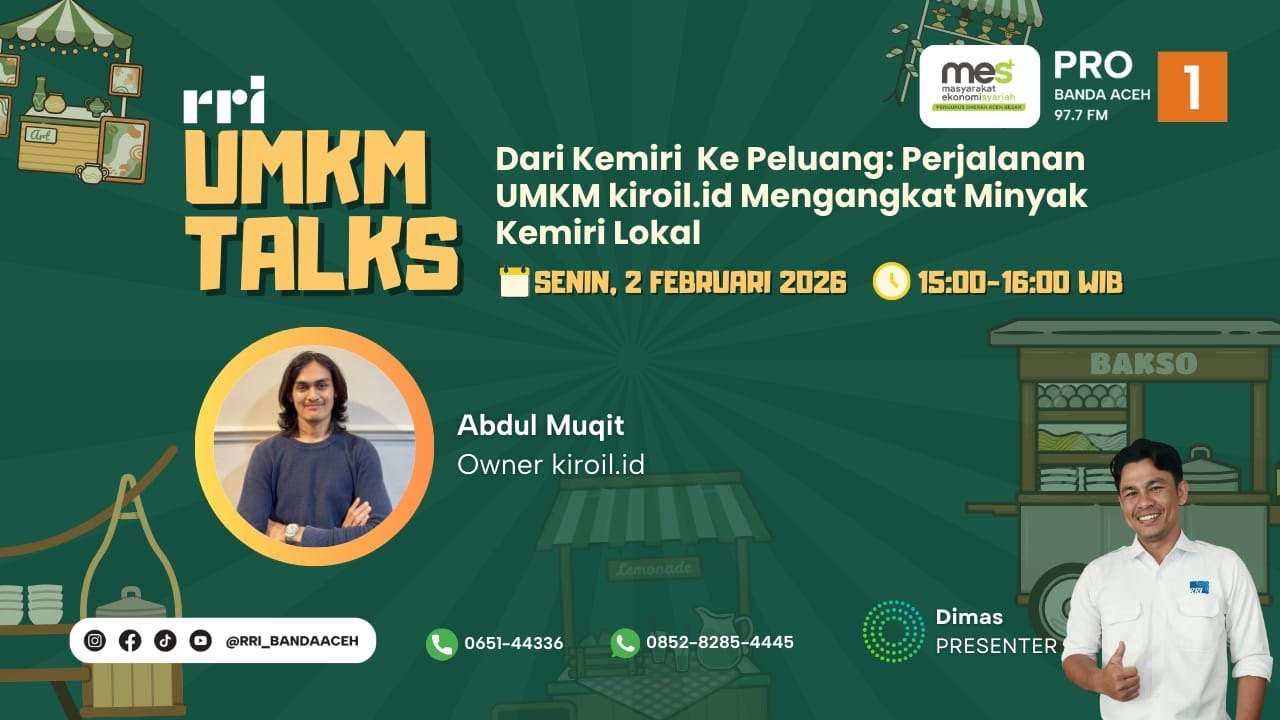 DARI KEMIRI KE PELUANG : PERJALANAN UMKM kiroil.id MENGANGKAT MINYAK KEMIRI LOKAL | UMKM Talks's