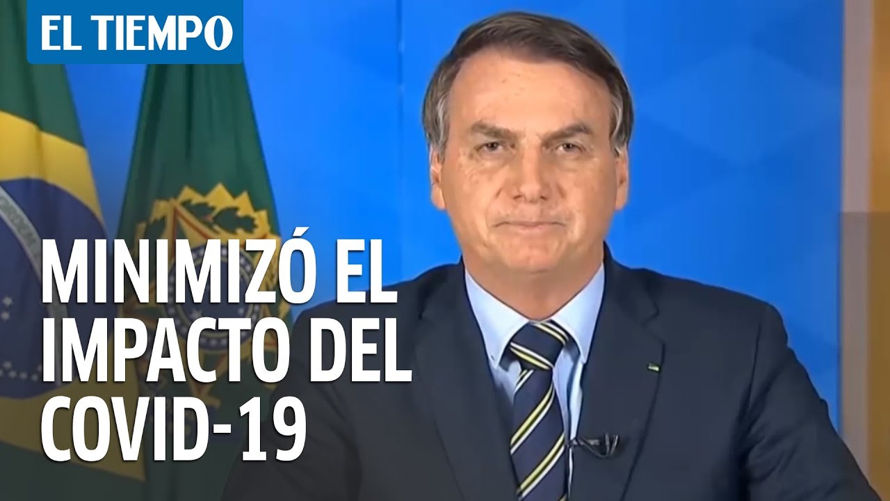 Bolsonaro critica medidas de cuarentena por coronavirus