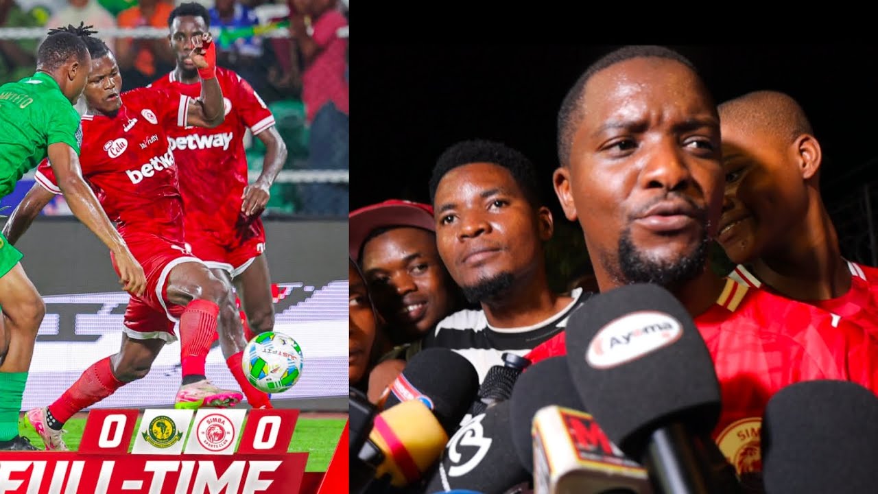 AHMED ALLY ACHARUKA AMCHANA MWAMUZI WA LEO KAWABEBA YANGA HAWANA TIMU YA KUTUFUNGA YANGA 