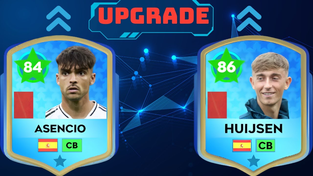 DLS 25 | Nâng Cấp 2 Truyền Nhân ( Red Card ) Sergio Ramos , Dean Huijsen 76 & Raúl Asencio 74