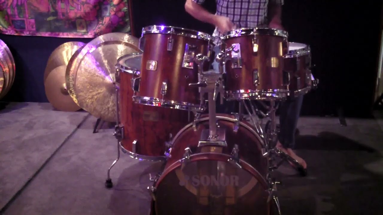 Sonor Signature Bubinga 10 12 15 18 14