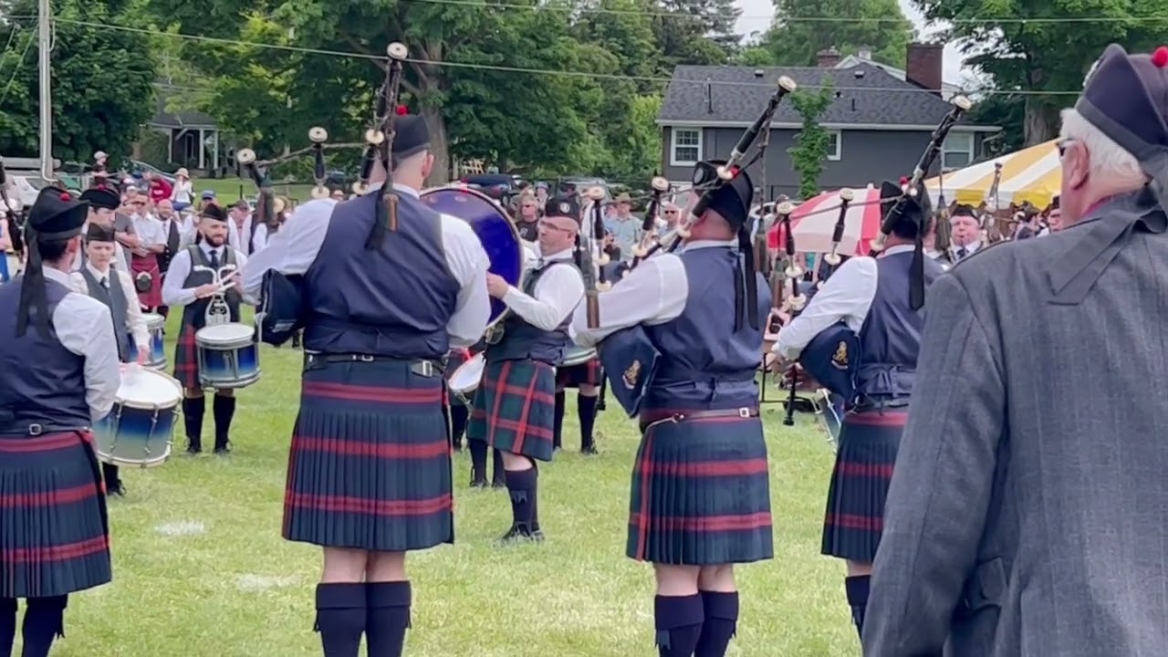 78th Fraser Highlanders - medley - Georgetown 2022