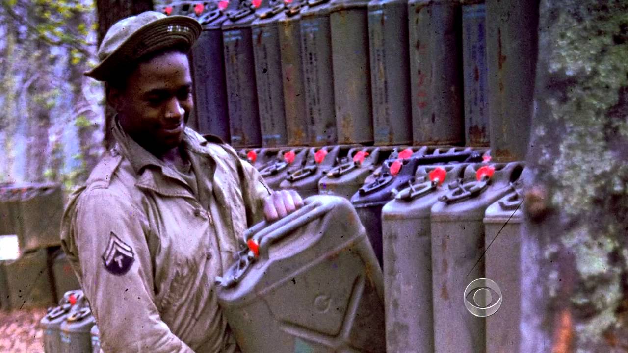 Rare color WWII images uncovered