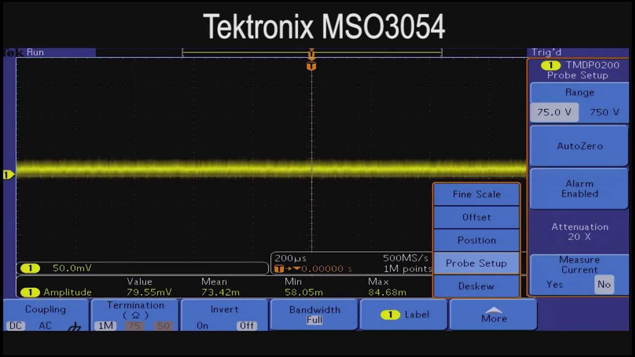 Tektronix MSO/DPO3000 vs. Agilent MSO/DSO3000 X | High Voltage Measurement Capabilities