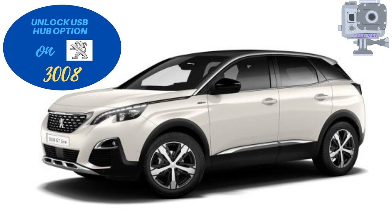 Peugeot 3008 Unlock usb hub option   Ξεκλειδώστε την επιλόγη του usb hub στο Peugeot 3008