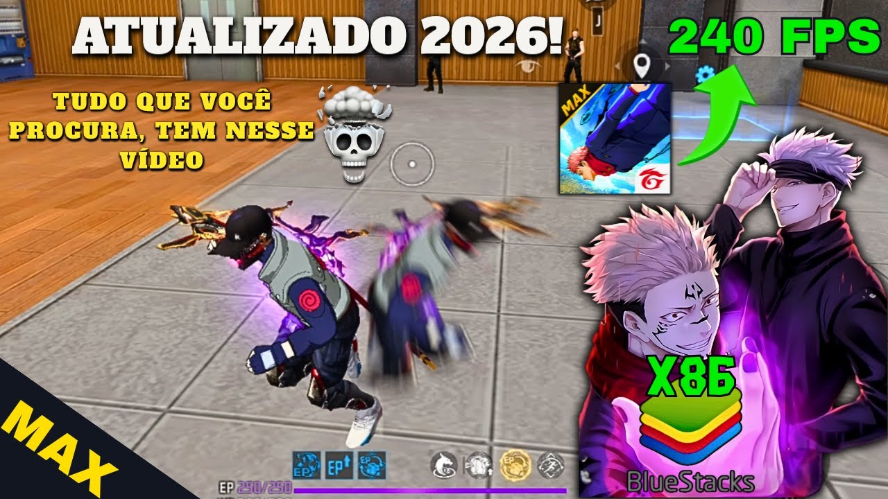 COMO BAIXAR E CONFIGURAR O EMULADOR E O FREE FIRE X86 TELA PARADA 🤩 TUTORIAL COMPLETO EM 2026 🔥