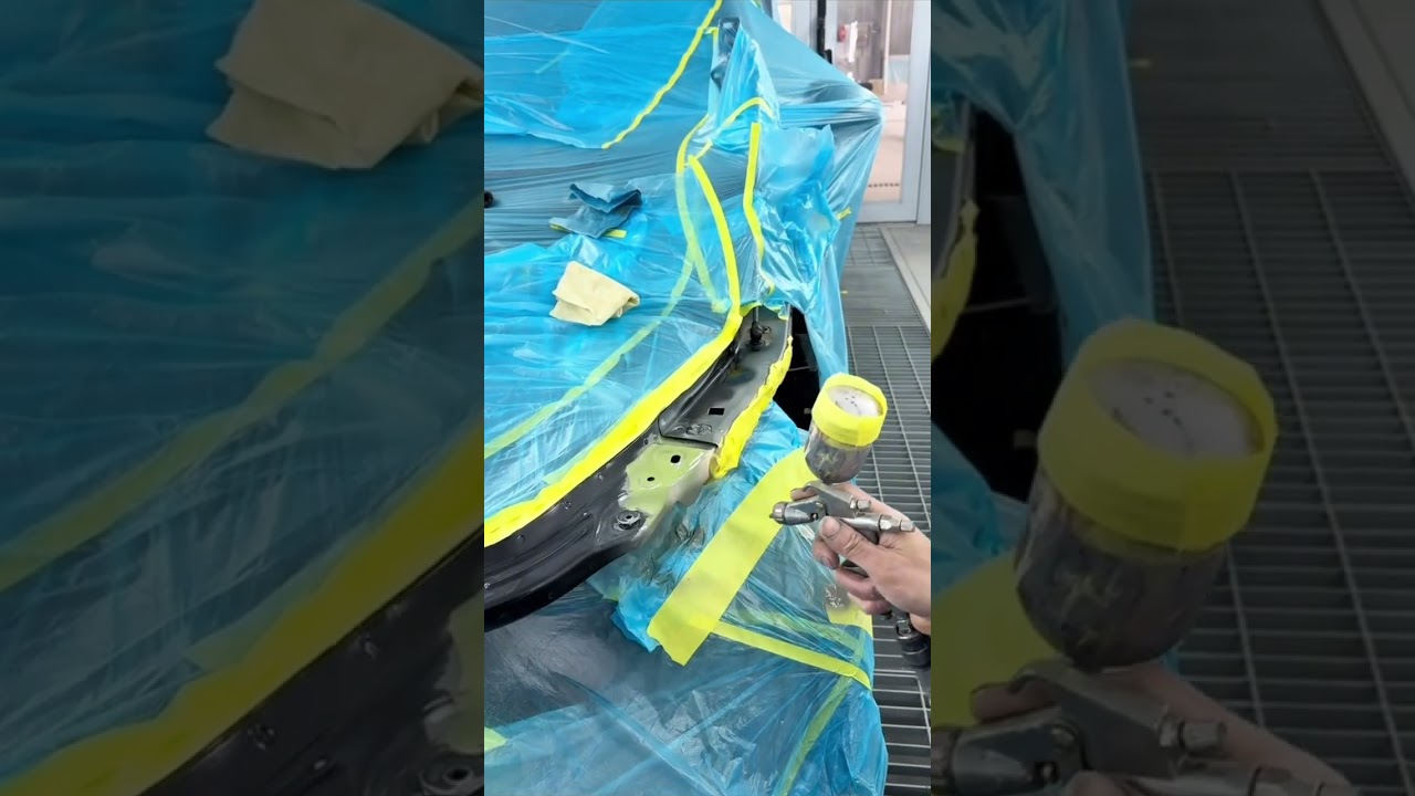 Crashed Mercedes E300 Restoration!