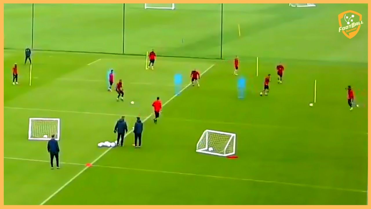 Middlesbrough F.C. - Great Passing Combinations With Finishing - Two Variations