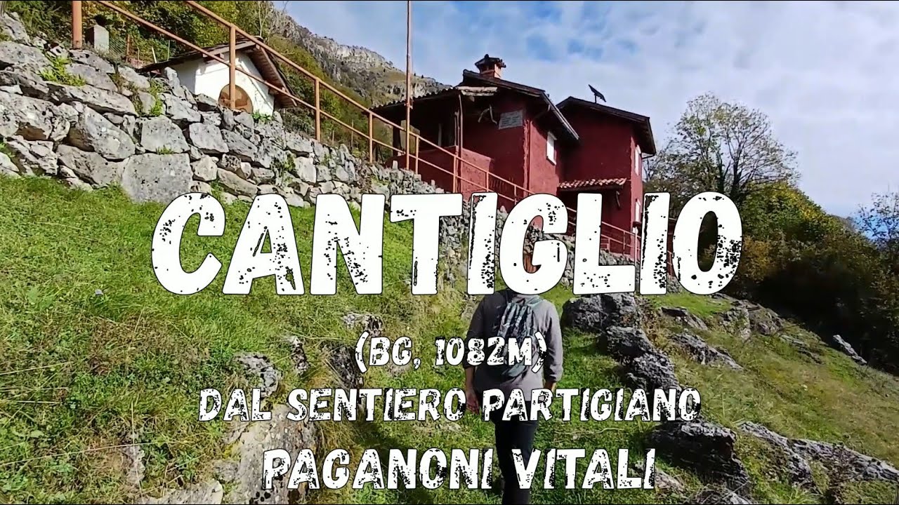 Cantiglio (1082m) dal Ponte Becco BG + (R113) Bivacco Presanella #walking #hiking #abandonedplaces
