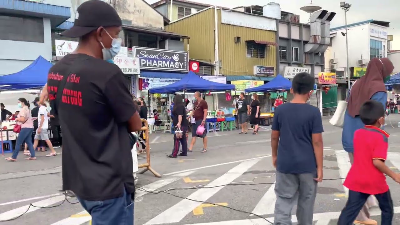 Sibu night market