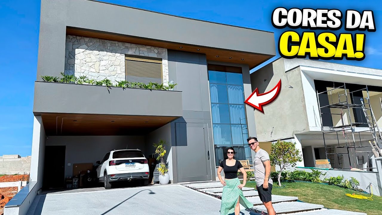 Quais CORES e TINTAS usamos para PINTAR nossa CASA?!?!