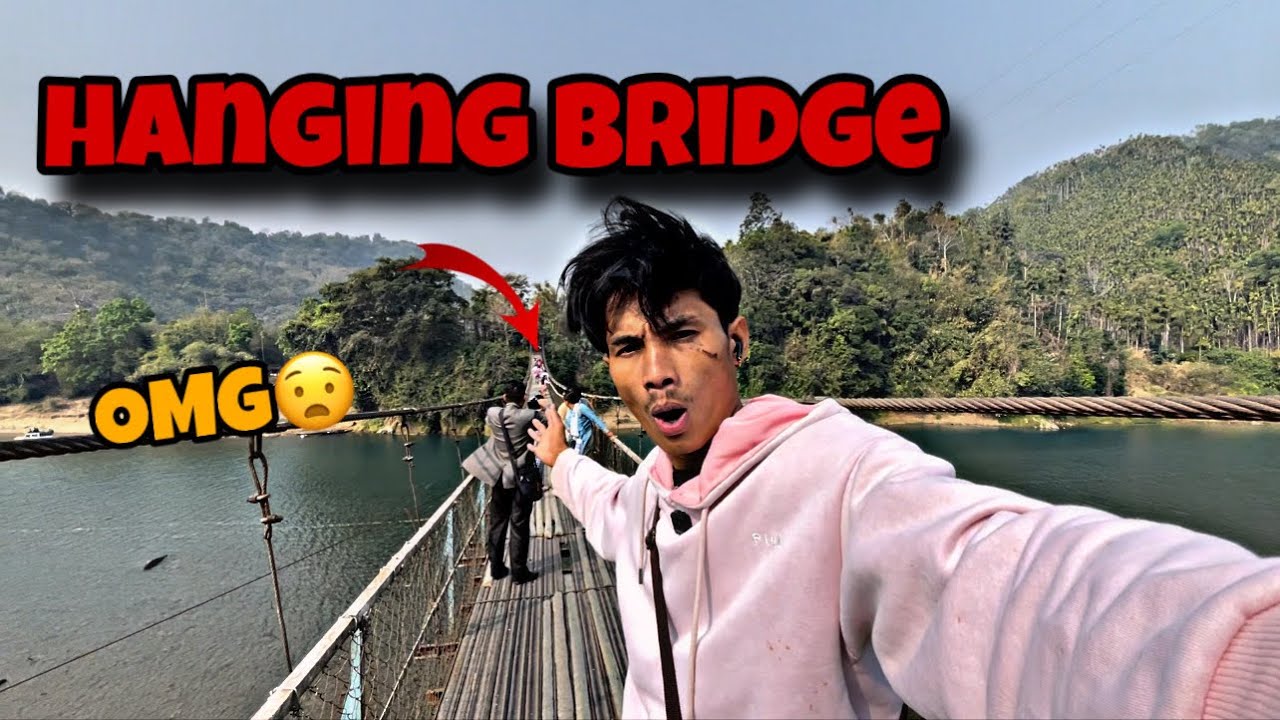 Meghalaya East Jaintia Hills|| Longest Hanging Bridge😧