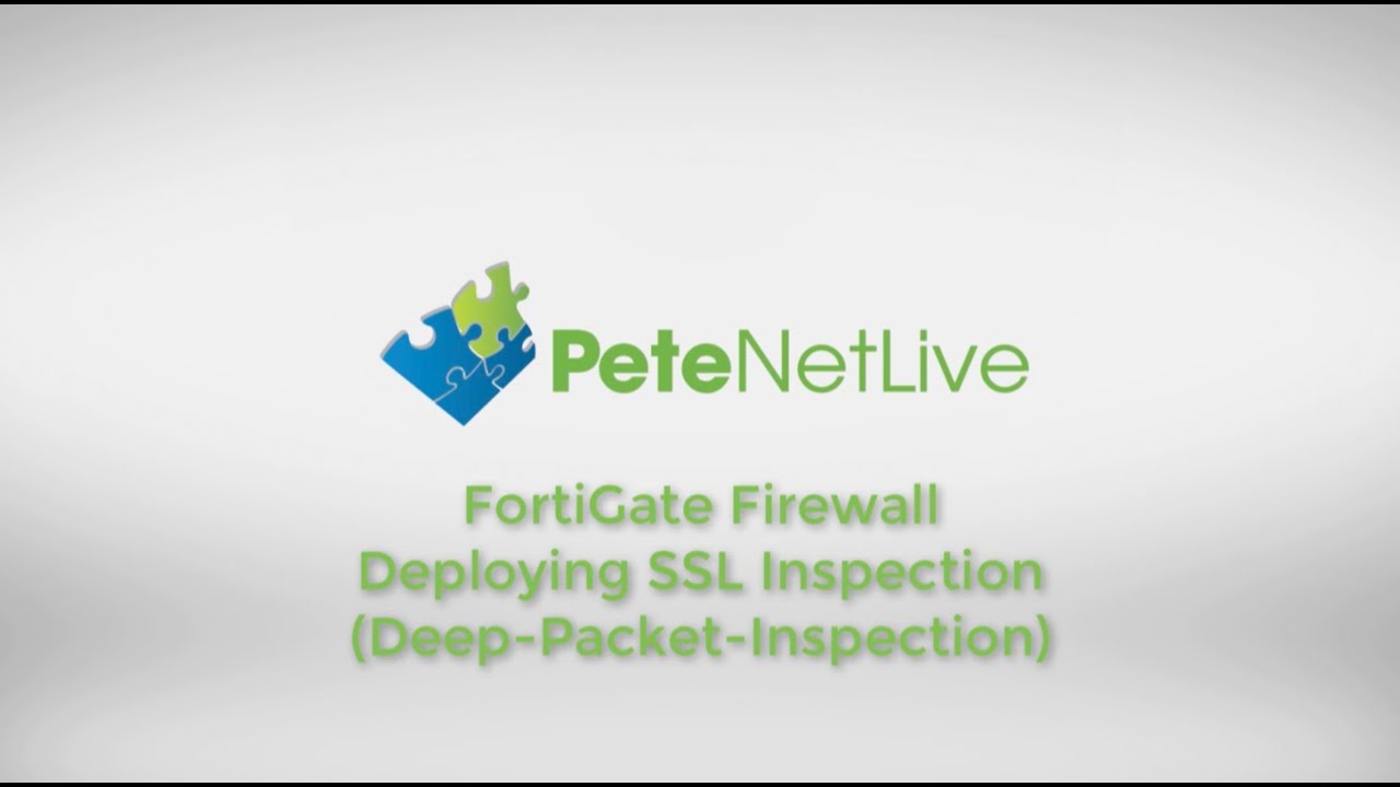Проверка SSL Fortigate (Deep Packet)