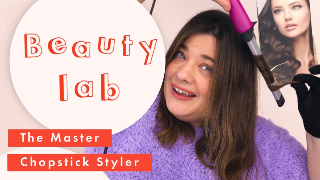 Testing the Chopstick Styler on three different hair types | Beauty Lab | Cosmopolitan UK