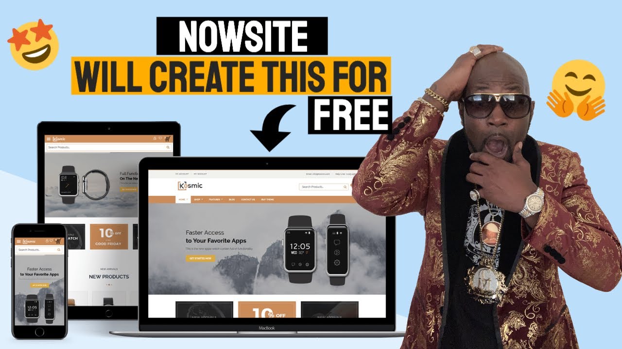 Nowsite Free Website - Try Before You Buy