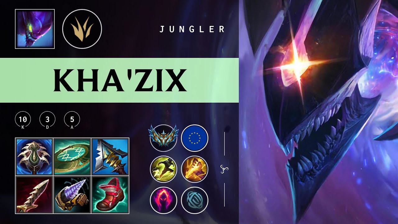 Kha'Zix Jungle vs Jayce - EUW Challenger Patch 25.24