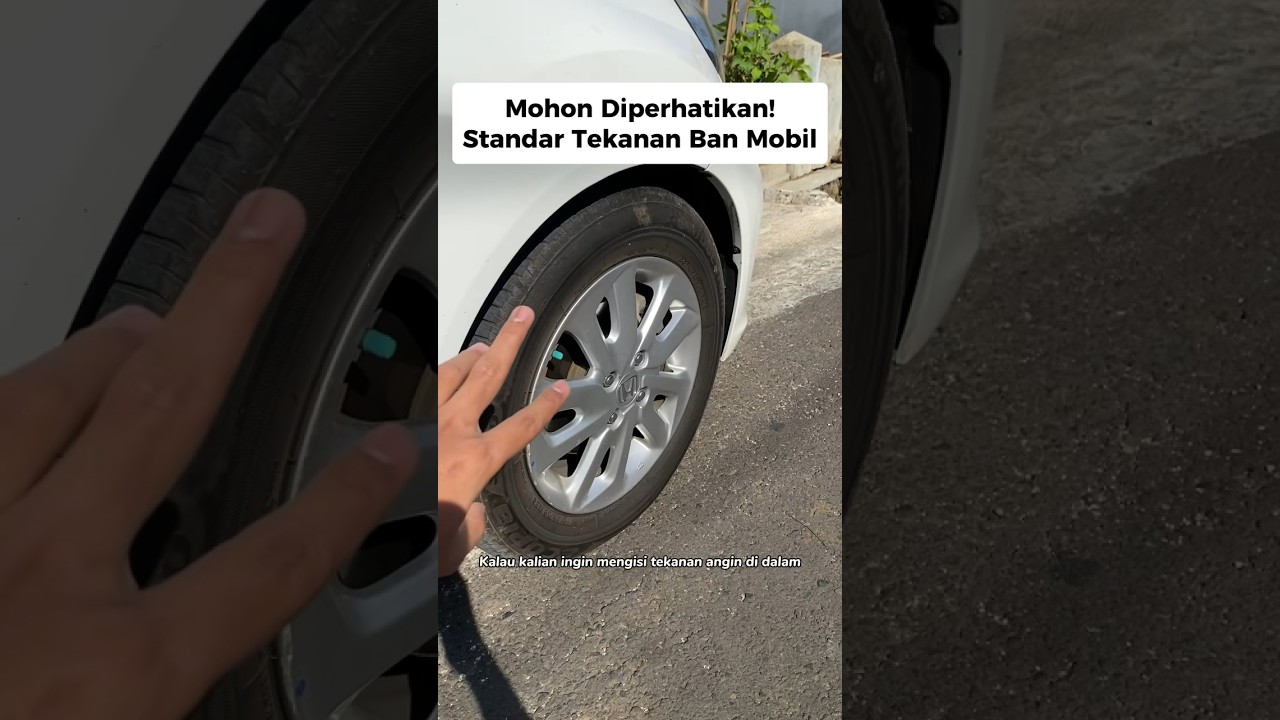 Standar Tekanan Angin Ban Mobil