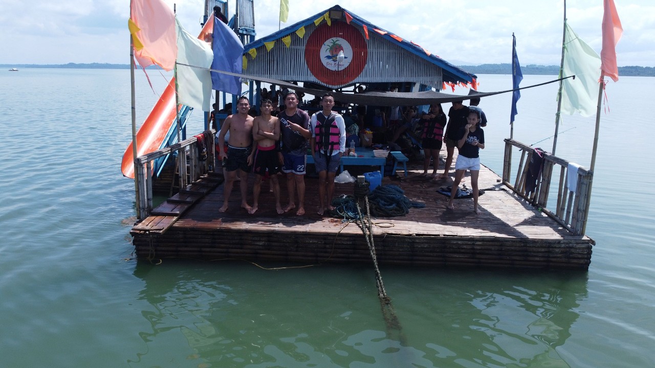 Greek  & Filipina First Floating Cottage Quezon Philippines