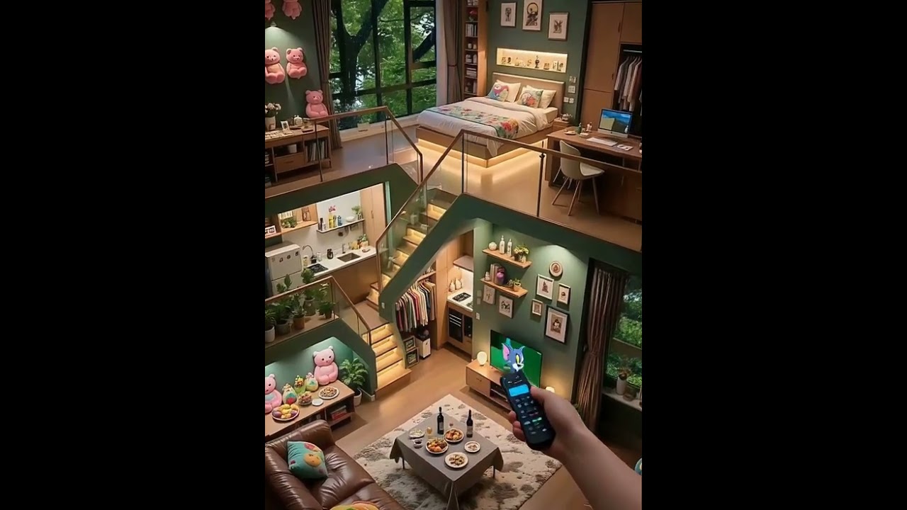The Sweetest Loft Ever? 🍭🌿 | Cozy Life in Every Corner #naturelovers
