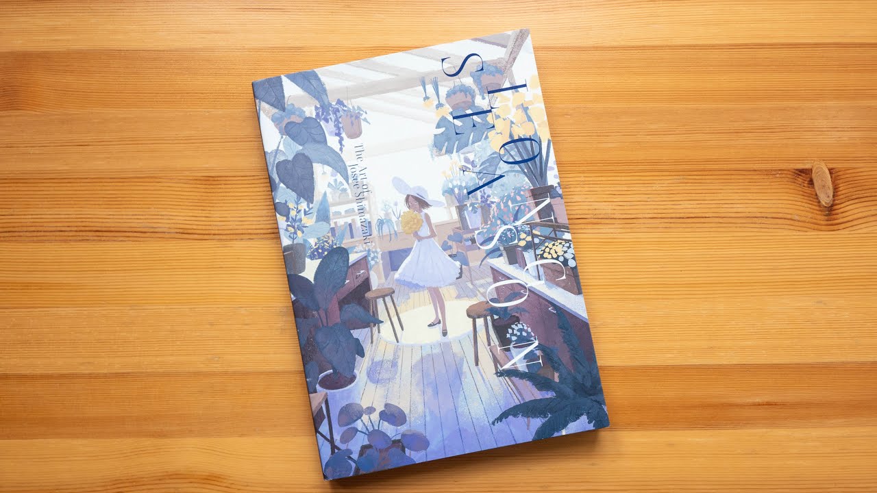 Long Season: The Art of Josee Shimazaki (book flip)