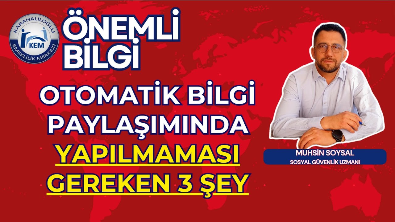 OTOMATİK BİLGİ PAYLAŞIMINDA YAPILMAMASI GEREKEN 3 ŞEY