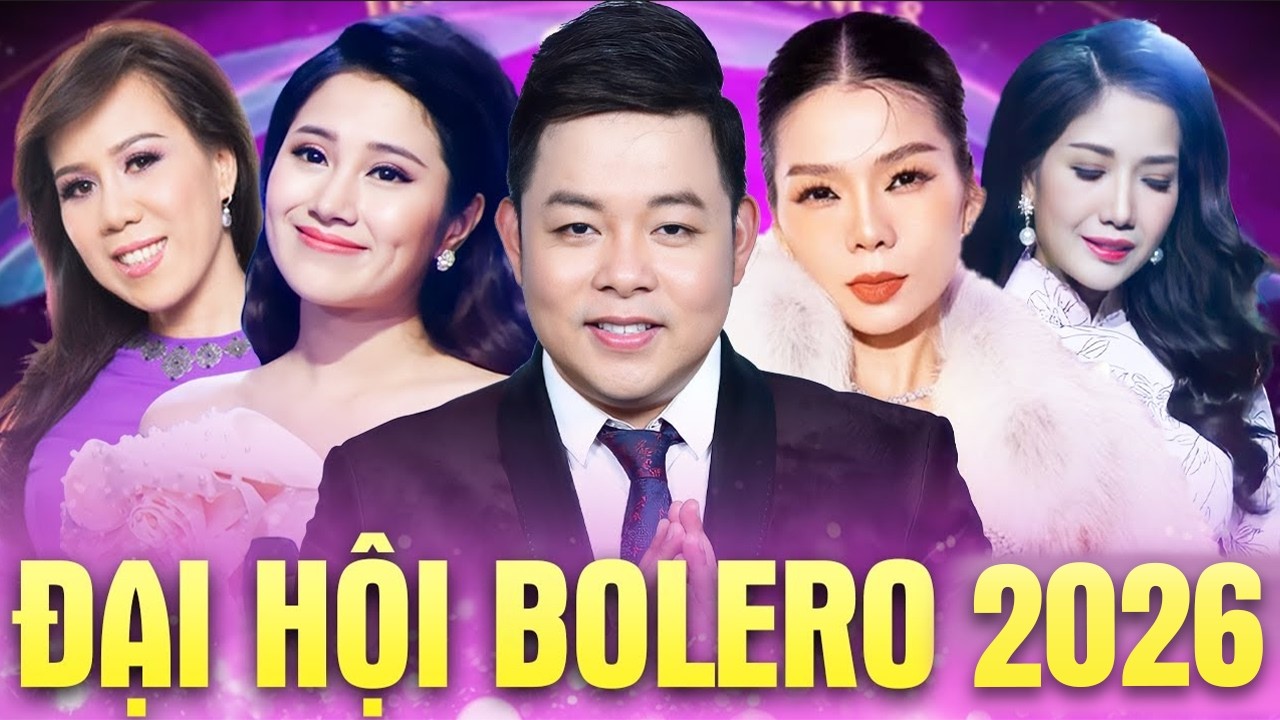 Đại Nhạc Hội Bolero 2026 Nhiều Ca Sĩ - Live Show Nhạc Trữ Tình Hay Nhất - Quang Lê, Tố My, Lệ Quyên