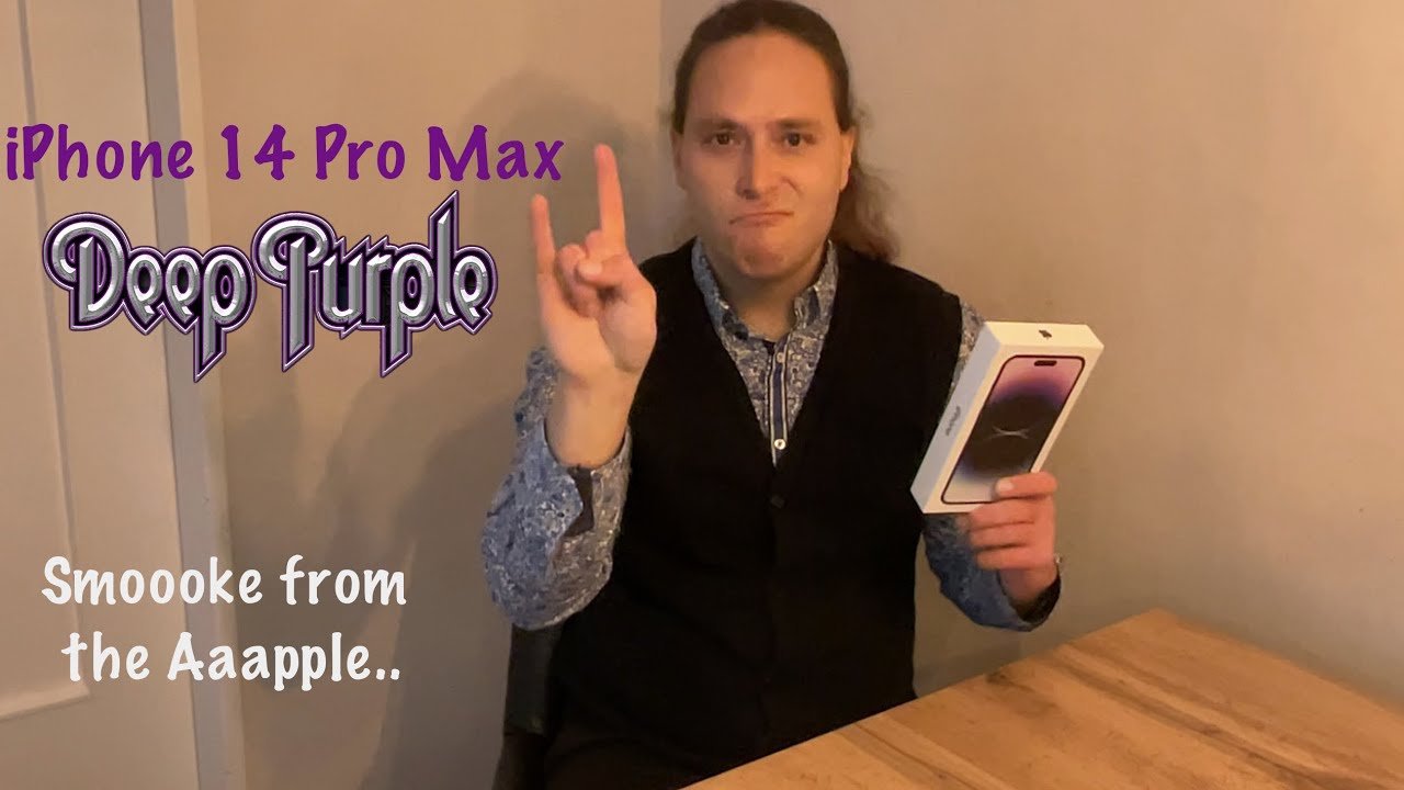 iPhone 14 Pro Max Deep Purple - Smooke from the Aaapple..)