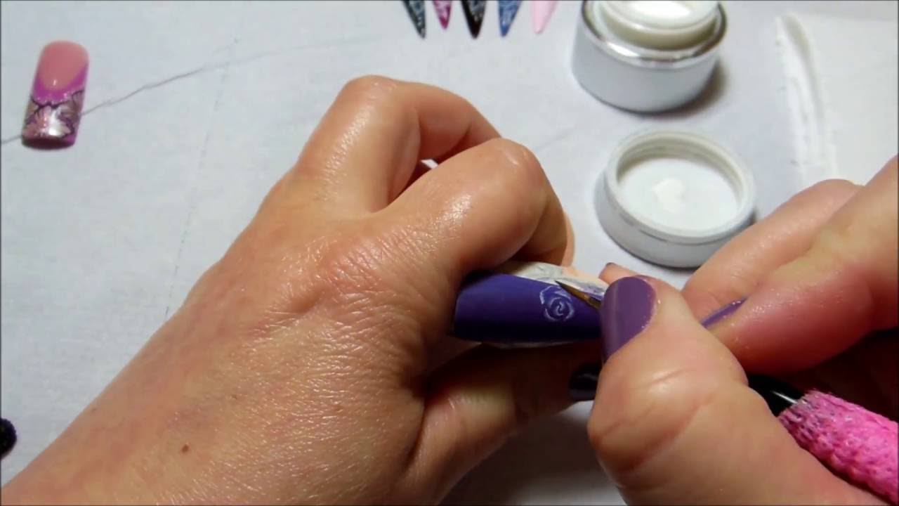 Nail Art in gel sfumato...