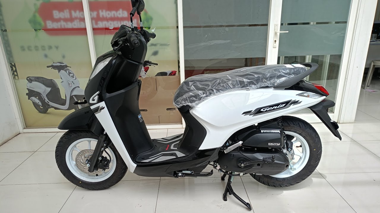 SPESIAL WARNA ‼️GENIO CBS 2026 HITAM PUTIH  #genio #honda