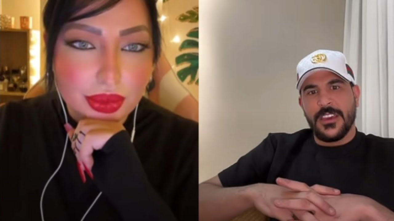 مقابلة حسحس المذيعة تسأل الكثير من الأسئلة و تطلب منه يلقي شعر