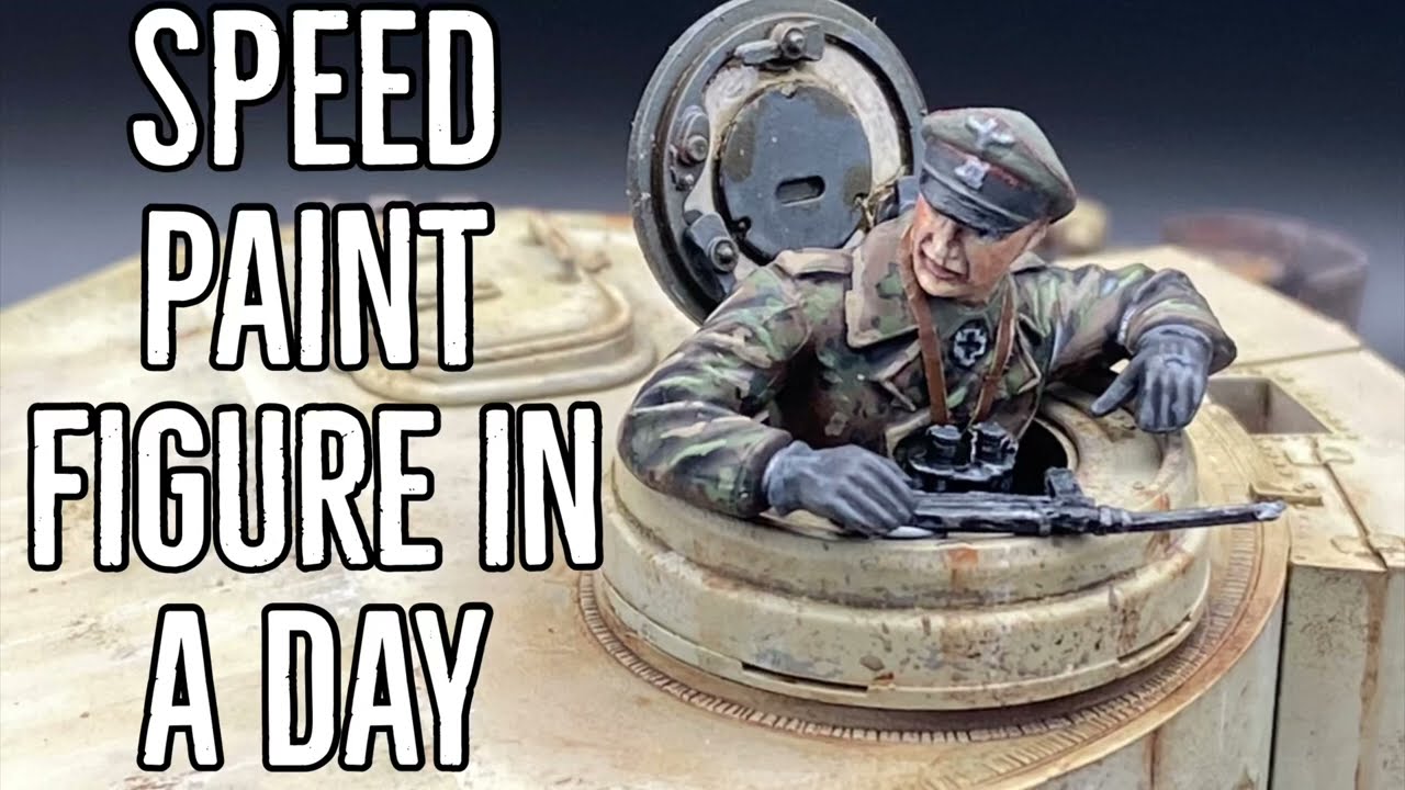 Paint 1:35 German figure quick and easy guide #figurepainter
