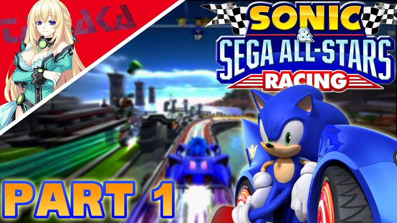 Sonic & Sega All-Stars Racing Walkthrough Part 1 1080p 60FPS