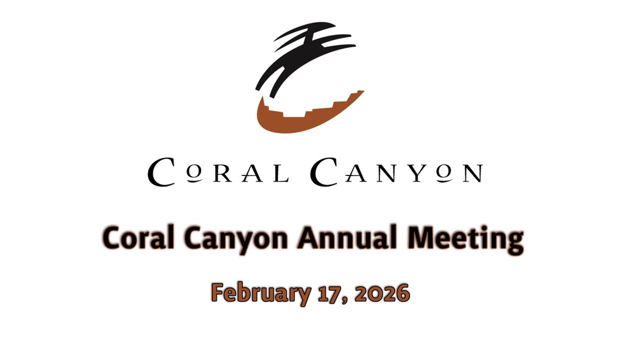 2026 Coral Canyon Annual Meeting