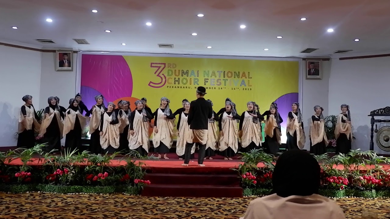 LANCANG KUNING (KEN STEVEN) - PSM Pinang Masak UNJA (3rd Dumai National Choir Festival 2019)
