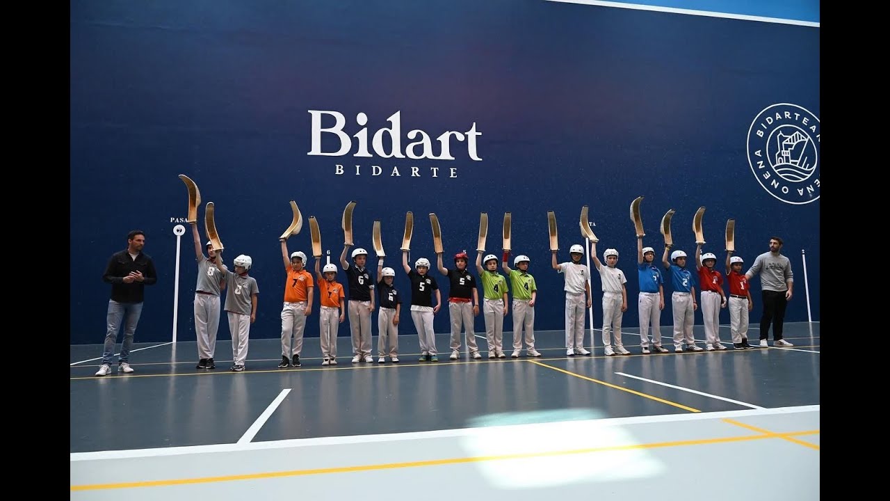 La relève de la Cesta Punta se prépare au tournoi Pilotari Ttiki