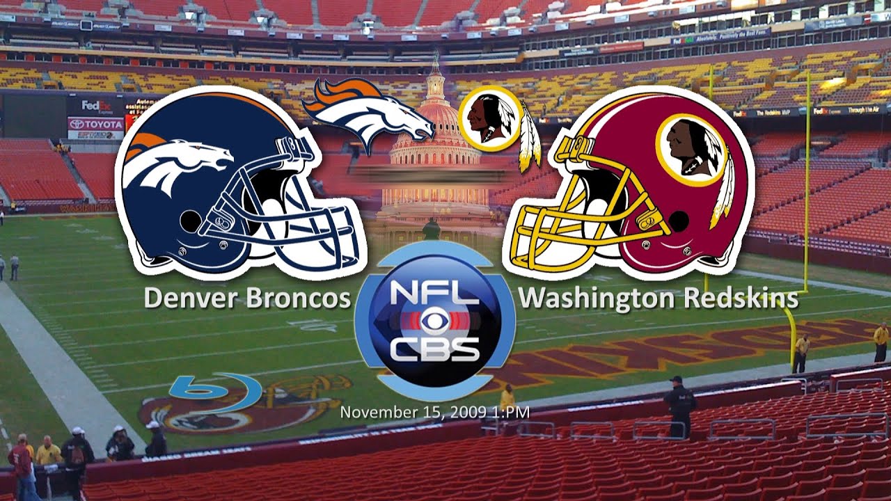 FULL GAME 1080P - Denver Broncos @ Washington Redskins 11/15/2009