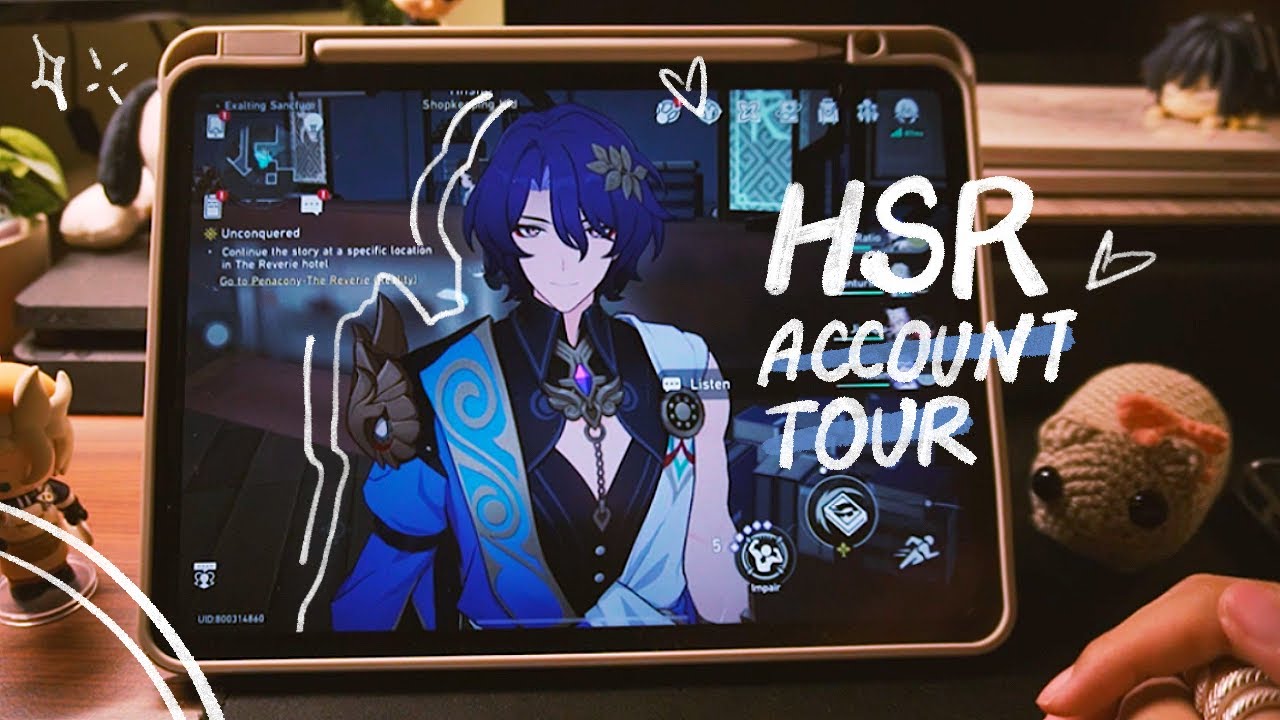 👾 my f2p honkai star rail account tour!