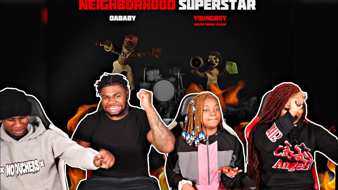 DaBaby & NBA YoungBoy - NEIGHBORHOOD SUPERSTAR | REACTION